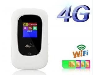  Portable 4G MIFI Router with sim card slot,1.44" LCD Screen Manufactures