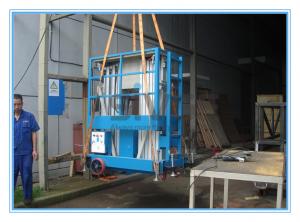  Dual Mast Mobile Elevating Work Platform For 2 Persons 8 Meter Platform Height Manufactures