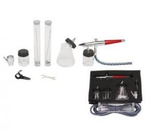  AB-168 Double Action Airbrush Set , Fabric Airbrush Kit For Miniature Painting Manufactures