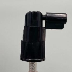  18/410 20 410 Black Pp Plastic Fine Mist Sprayer 20/410 Caps Atomiser Short Nozzle Medical Manufactures