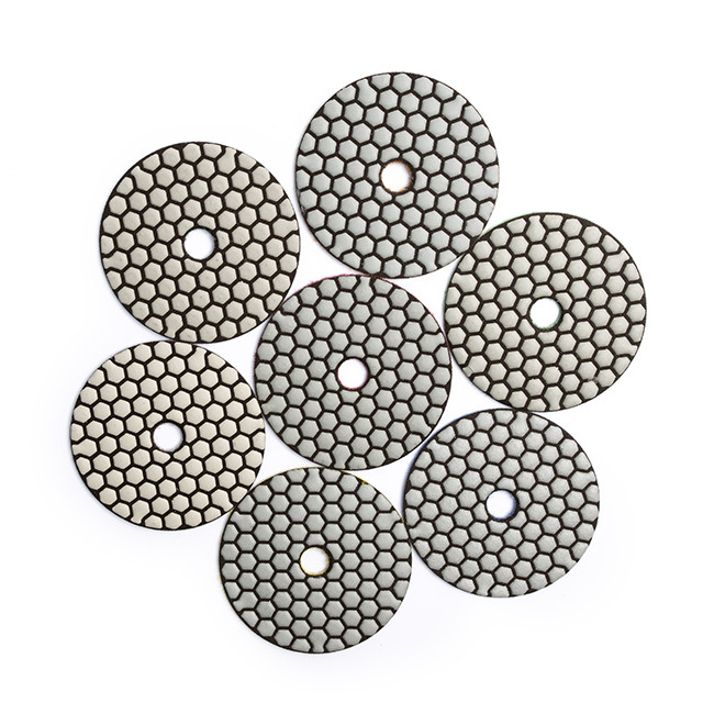  3Inch Marble Diamond Polishing Discs Dry Polishing Pad For Marble Floor Manufactures