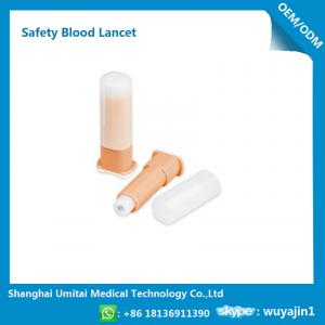  Easy Handling Disposable Blood Lancet For Blood Sugar Less Pressure Powder Manufactures