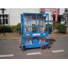 Buy cheap 8m Hydraulic Scissor Working Platform Double Mast For Window Cleaning from wholesalers