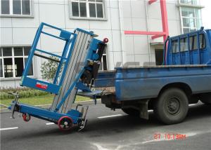  7.6 Meter Platform Height Truck Mounted Aerial Platforms Vertical For Factories Manufactures