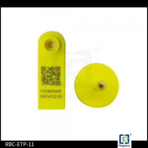  Goat RFID Animal Ear Tags , Two Pieces Livestock Tracking Tag ETP11 Manufactures