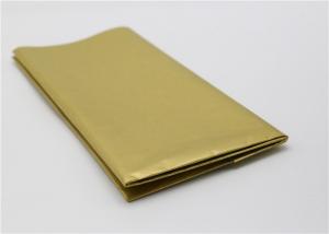  High Glossy One Side Metallic Tissue Paper Glazed Shining Smooth With Back Side Rough Manufactures