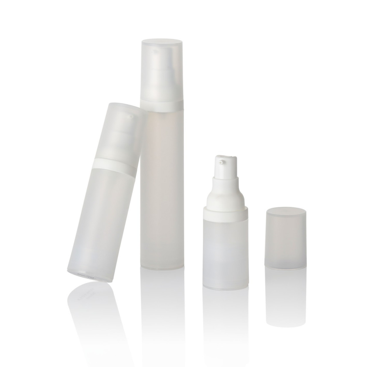  China  PP Airless Pump Bottles 15ml 30ml-50ml-80ml cosmetic lotion pump bottle Manufactures