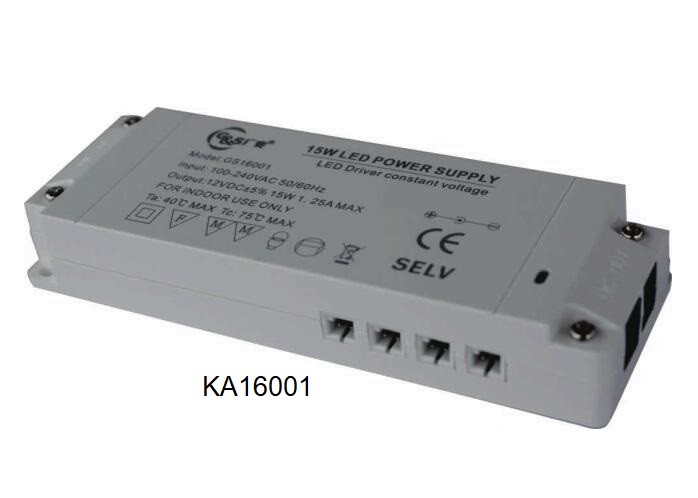  DC12V Output Under Cabinet Led Light Bar Integrated Power Supply Short Circuiting Protection Manufactures