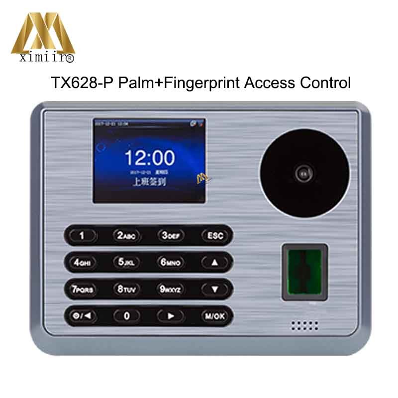 ZK P160 Biometric Fingerprint Reader PALM  RFID Card Time And Attendance Machine Time Clock Network TCP/IP WIFI Free Sof Manufactures