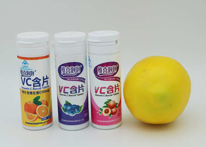  Natural Vitamin C Effervescent Tablets / Orange Effervescent Tablets Manufactures