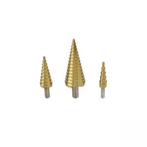  CE M35 High Speed HSS Step Drill Bit Step Cone Drill Bits For Stainless Steel Metal Manufactures