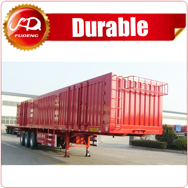  Shandong Fudeng Coal transporting dry van type box truck Enclosed cargo semi trailer Manufactures