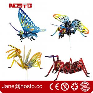  3D Jigsaw Puzzles Insect Cartoon Toys DIY Brain Train promotional toys Manufactures