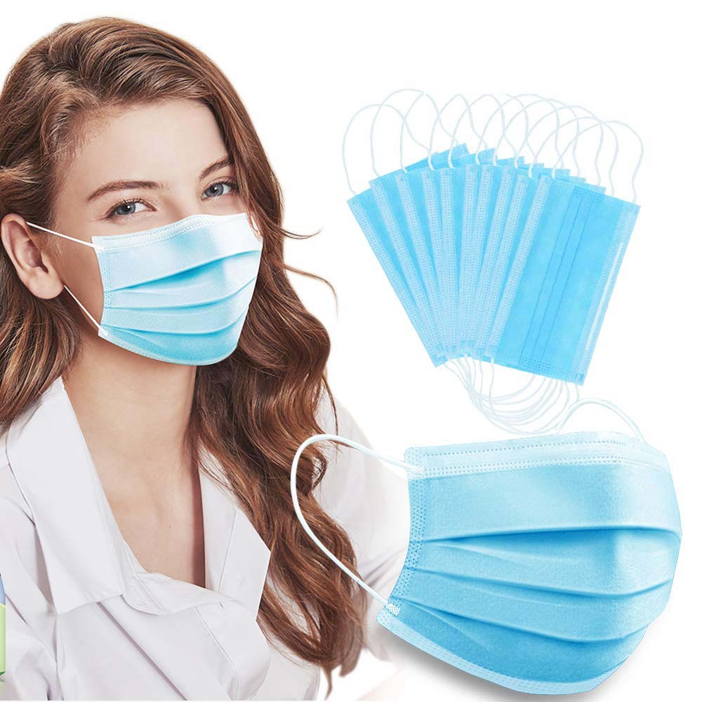  Non Woven Disposable Mask / Procedure Face Mask OEM / ODM Available Manufactures