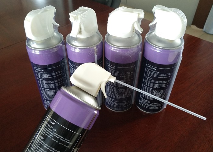  Power Air Duster , Aerosol Electronics Cleaner For PC Boards / CD Players / Keyboards Manufactures
