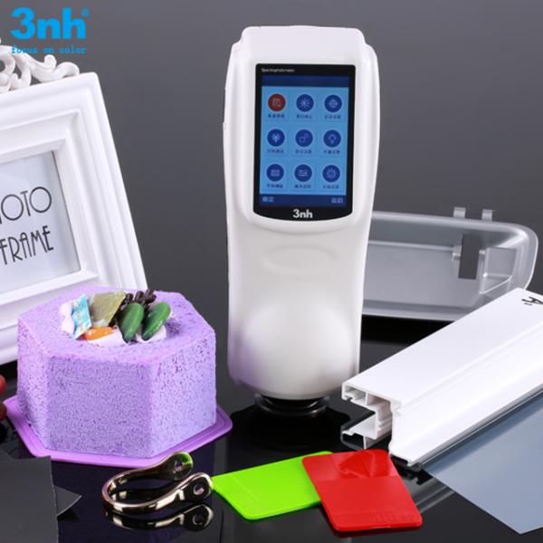 3nh portable spectrophotometer colorimeter ns800 45/0 optical with color matching software vs BYK 6801 spectrophotometer