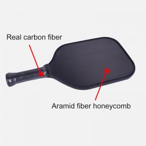  Hot Selling Excellent Performance Carbon Fiber Pickleball Paddle Lightweight Composite Honeycomb Manufactures