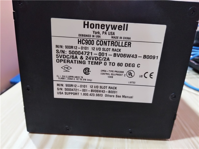  900R12-0101 Honeywell 12 Slot I/O Rack HC900 Controller PLC Module Manufactures