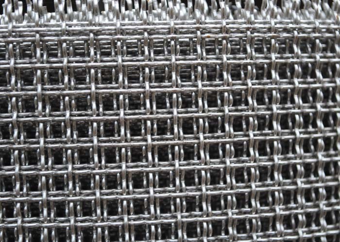  FDA 304 Stainless Steel Wire Mesh , Gi Crimped Wire Mesh For BBQ Drying Manufactures