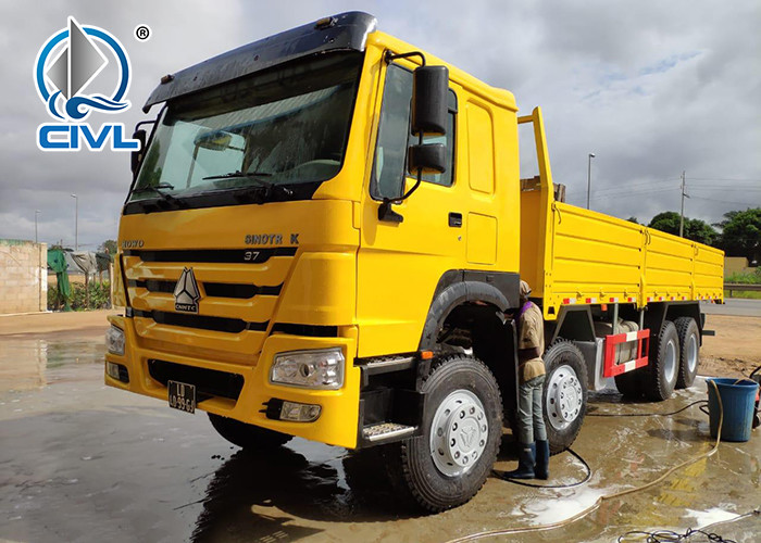  371HP 8 X 4 Heavy Haulage Trucks Energy Saving Euro II Engine new Heavy Cargo Truck Lorry Truck Manufactures