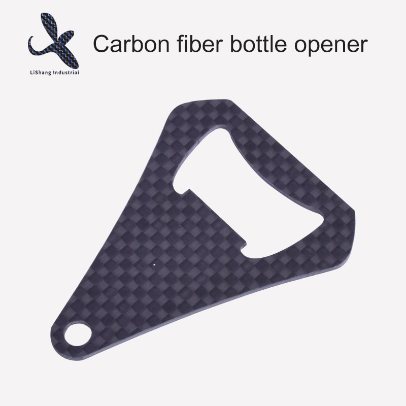  Creative Gift Items Real Carbon Fiber Bottle Opener / Functional Key chains  (Customizable) Manufactures