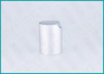  24/415 Silver Disc Top Cap For Plastic Bottle , Bottle Top Cap For Hair Care Soap Manufactures