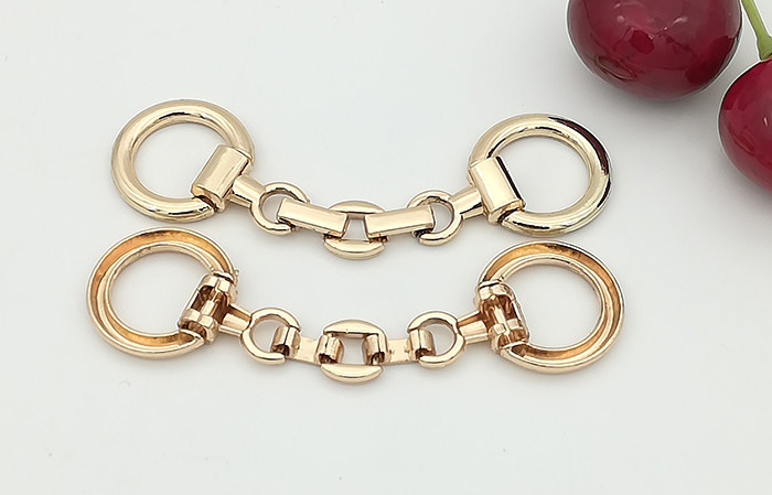 Shoes Accesories Zinc Alloy Buckle 75*20MM Customized Engraving Logo Fashionable Manufactures