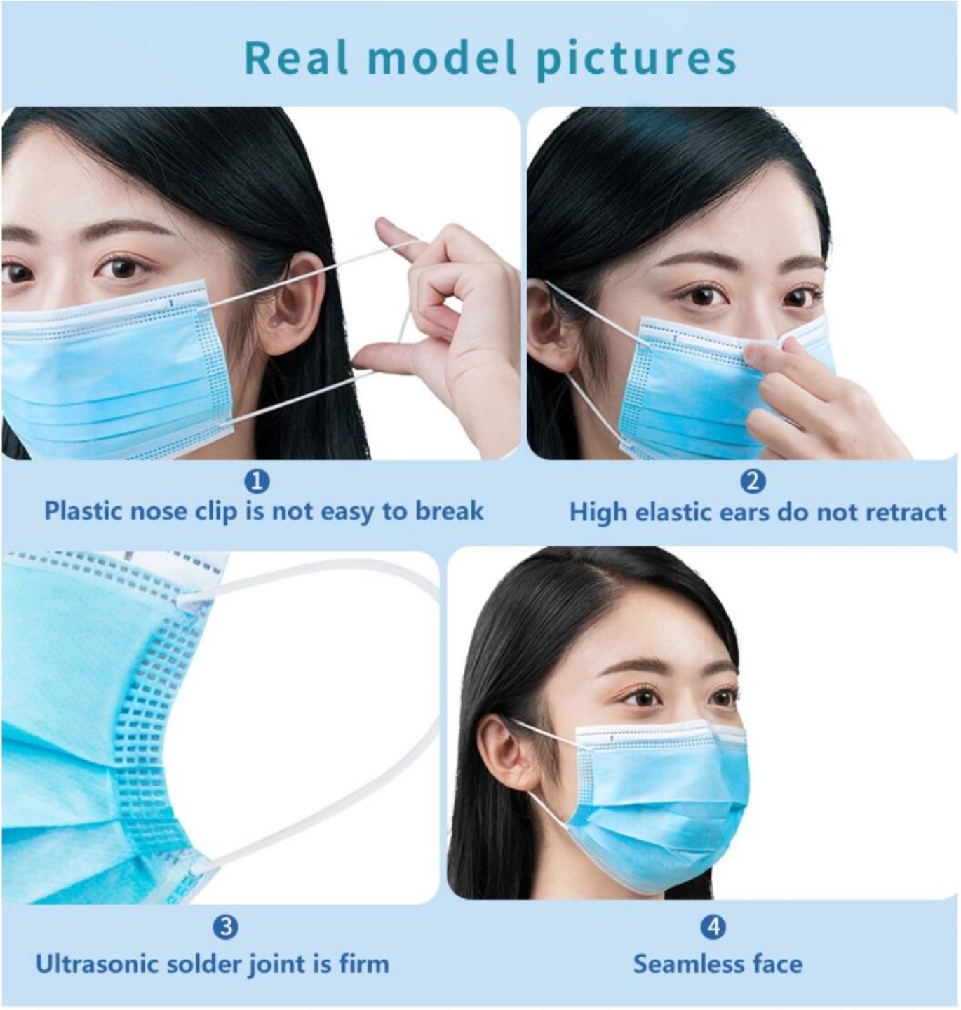Non Woven EN14683-2019 Hygiene Face Mask