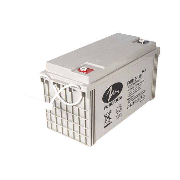  Maintenance Free Sealed Lead Acid Battery 12V 120ah Rechargeable For Solar System Manufactures