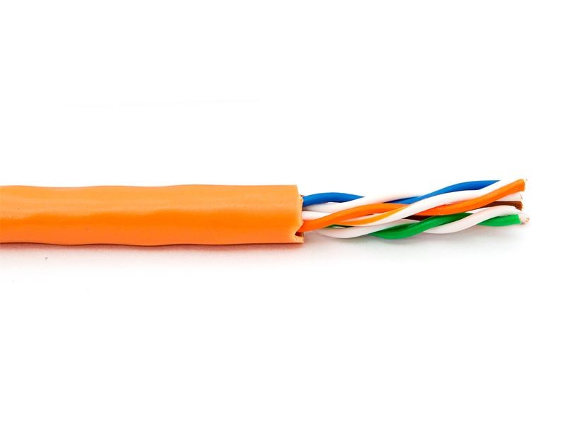  FRNC / LSZH 500MHz Bulk CAT Cable Cat 6a With Copper Braid Foil Screen 23AWG Manufactures