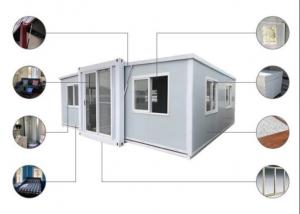  3 In 1 Prefabricated Foldable Expandable Container Living Homes Manufactures