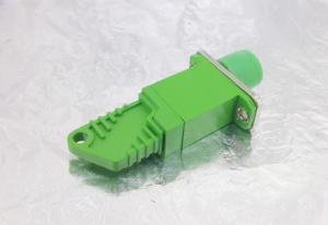 Green Color Fiber Optic Cable Adapter E2000/APC To FC/APC Adapter Simplex Single Model Manufactures