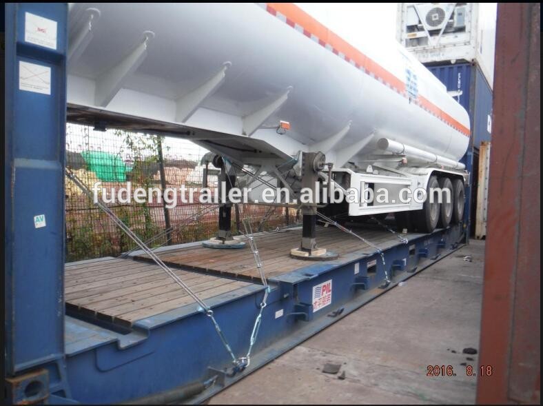 60000L oil tank trailer, tri-axle tanker semi trailer for sale-USD15500