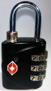  3 Digital Combination Luggage TSA Locks Manufactures