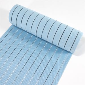 High density elasticity adjustable breathable 26cm widening fish line elastic