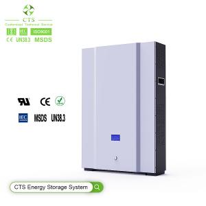  CTS 10KWH energy storage battery lifepo4 Power Wall 48v 200ah lithium ion Home Solar Energy Storage Battery Manufactures