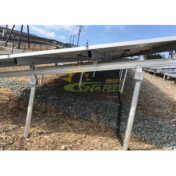China Durable Solar Mounting Rack , Solar Panel Racking System With Static Reliability on sale China Durable Solar Mounting Rack , Solar Panel Racking System With Static Reliability on sale