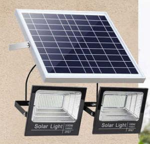 China 100W Solar Flood Light For Garden Lighting IP65 Protection on sale