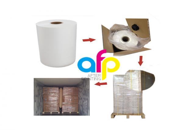 Scratch Resistant Polyester Laminating Film For Paper Lamination Soft Touch
