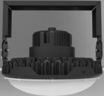 Black LED High Bay Light Fixtures IP65 Full Sealed For Street And Pathway