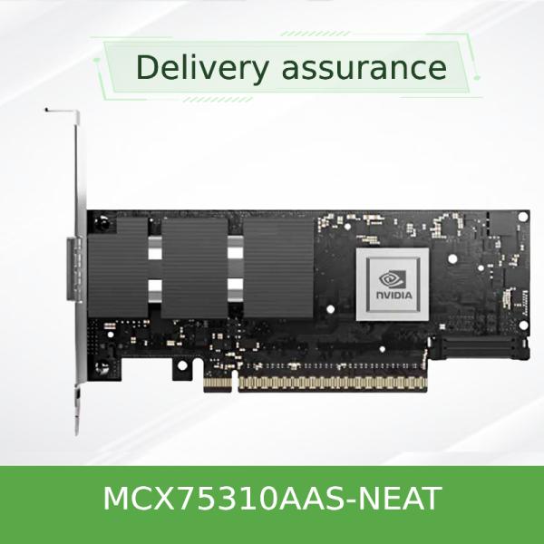 Quality NVIDIA ConnectX-7 MCX75310AAS-NEAT Network Card with OSFP56 Interface 400GbE Transmission Rate and Infiniband NDR 400Gb/s for sale