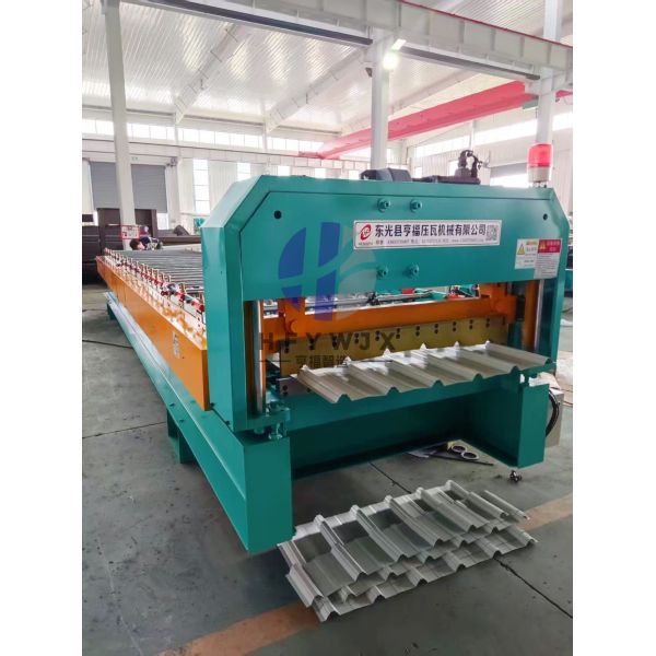 Hengfu 950T Model Full Automatic PLC Control System Roll Forming Machine with 40M/min Forming Speed for Trapezoidal Roof Sheets