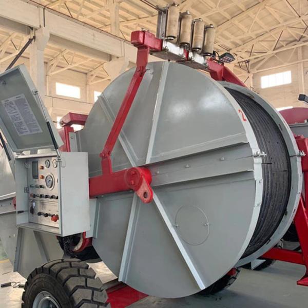 China GL2X40 KN Overhead Line Stringing High-Voltage Twin Conductor Tensioning Pulling Machine on sale China GL2X40 KN Overhead Line Stringing High-Voltage Twin Conductor Tensioning Pulling Machine on sale