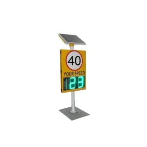 10-100M Solar Led Radar Speed Sign Control Static Constant Current Driving Mode