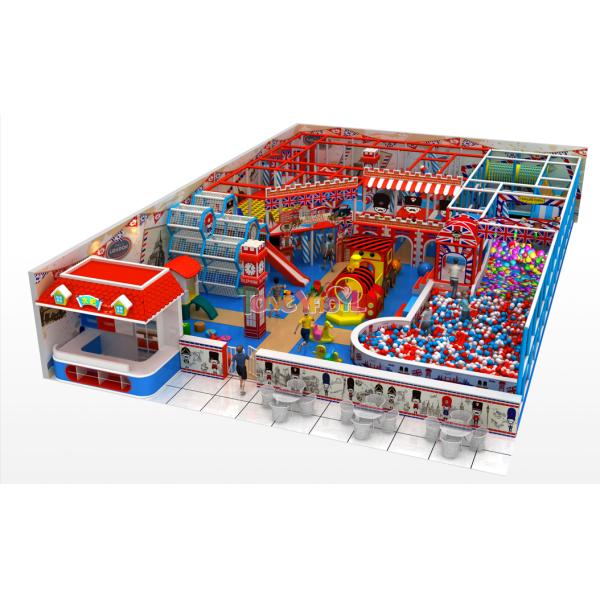 Quality Funny Interactive Indoor Playground For Kids  Complete With Ball Pit And Slide for sale