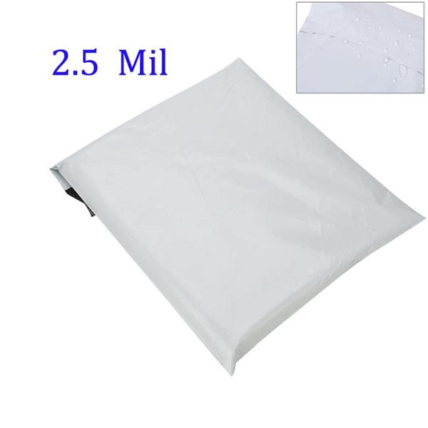 160mic LDPE Poly Packaging Bag Clothing / Hoody Plastic Mailing Envelopes