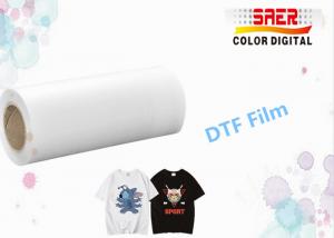  Transparent Heat Transfer DTF Film Printing PET Film For Textiles Manufactures