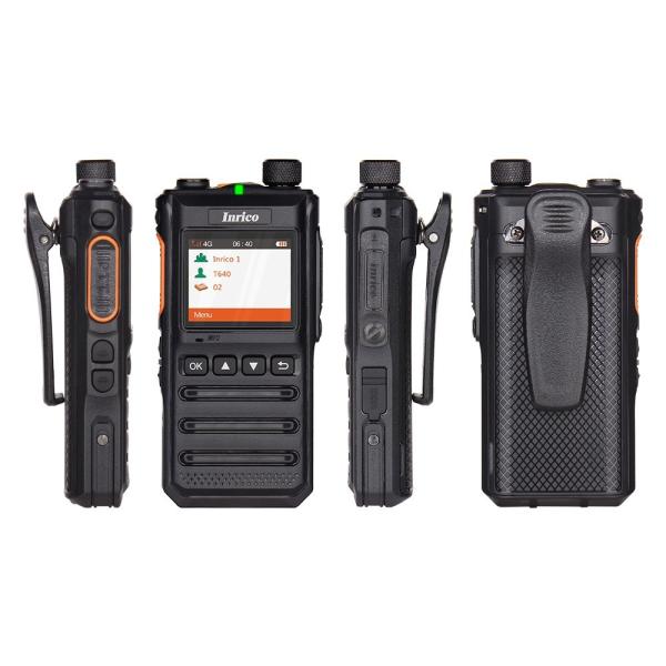 Quality Inrico T640 POC Long Distance Two Way Radio  2.8' HD Display POC Long Distance Two Way Radio with IP54 Rating and High Definition 2MP Front Camera for sale