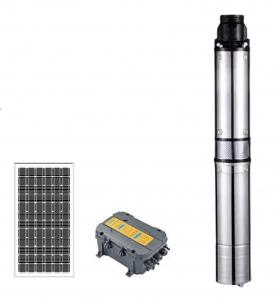  Plastic Imperller Solar Water Pumping System , Irrigation Water Pump With Solar Energy Manufactures