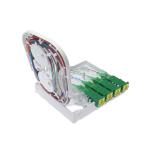 1core 2core 4core FTTH Faceplate SC LC Adapter UL94V0 ABS Wall Mounting FTTH